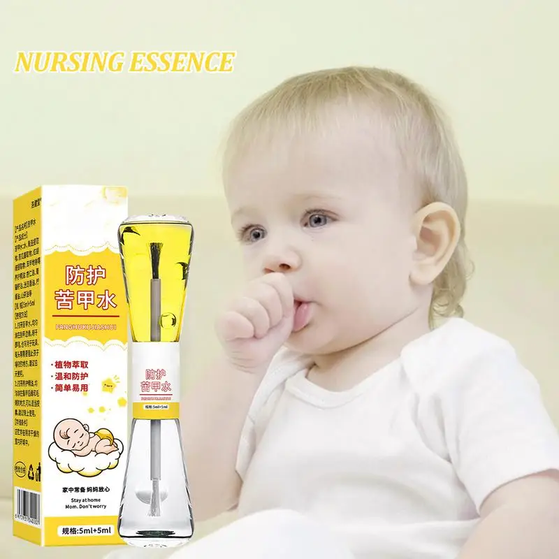 Anti Nail Biting Polish Bitter Nail Polish for Kids Thumb Sucking Nail Biter Stopper for Nail Biting Prevention Kids Nail Care