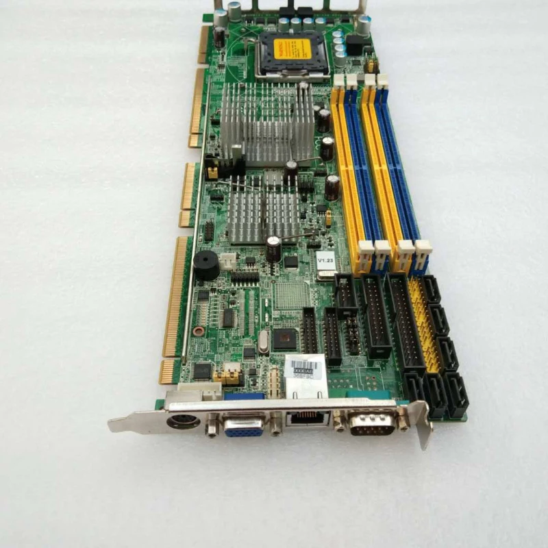 Imagem -04 - Cartão Longo Motherboard para Advantech 775 Pin Pce5124 Pce-5124vg Rev a1