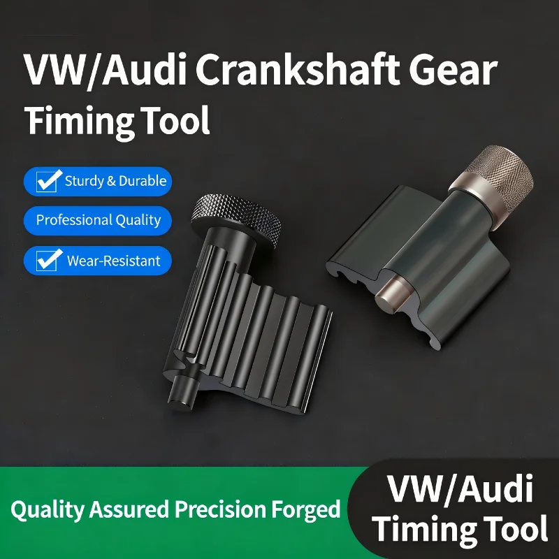 

Engine Crankshaft Locking Tool Kit Timing Belt Replacement Alignment Set for VW Audi 1.2 1.4 1.9 2.0 TDI