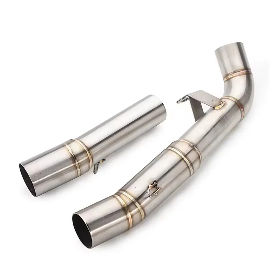 

For Kawasaki Z1000 Z1000SX 2007 2008 2009 Z 1000 / SX Motorcycle Exhaust Stainless Middie Link Pipe 51MM Slip-On Muffler