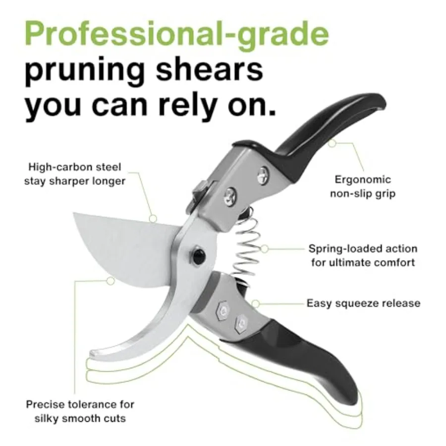 Potatori manuali professionali piccoli e medi per giardinaggio e raccolta dal design ergonomico antiscivolo con acciaio ad alto tenore di carbonio resistente