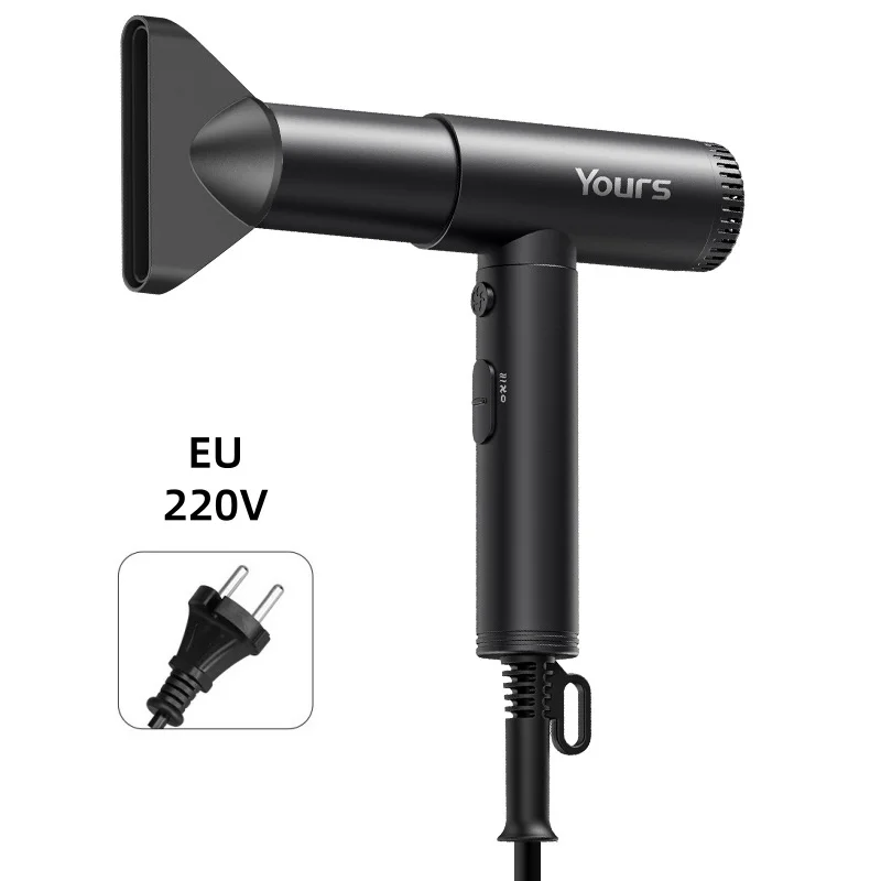 New High-Speed Hair Dryer With High Power Of 110000 Rpm, Strong Wind Power, Fast Drying, Negative Ion Hair Dryer, Eu Plug