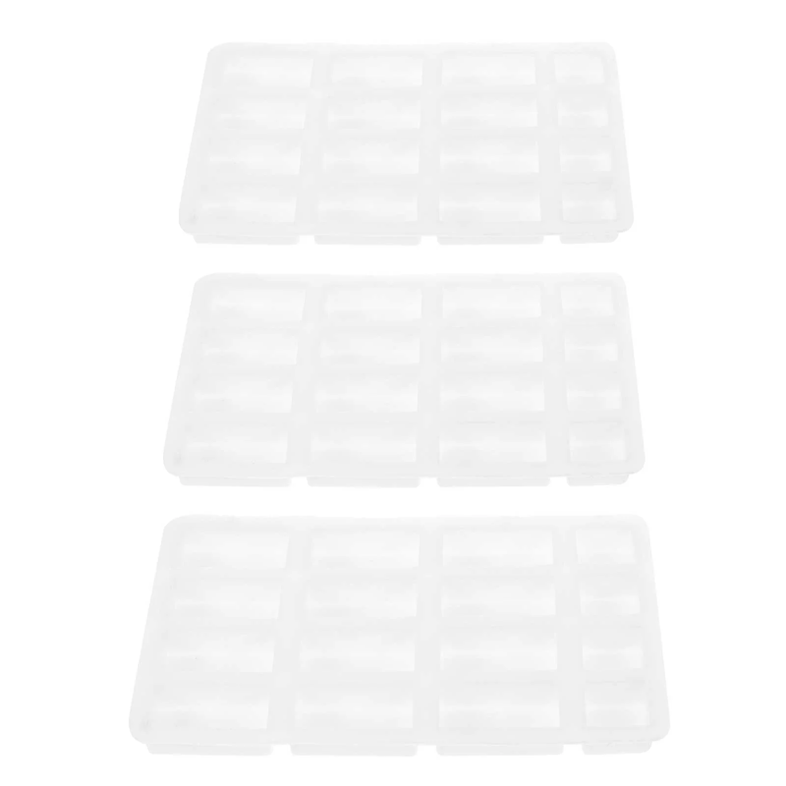 3 Pcs Mold Miniature DIY Tiny Small Silicone for Making Sand Table Landscape Building Silica Gel Wall Bricks