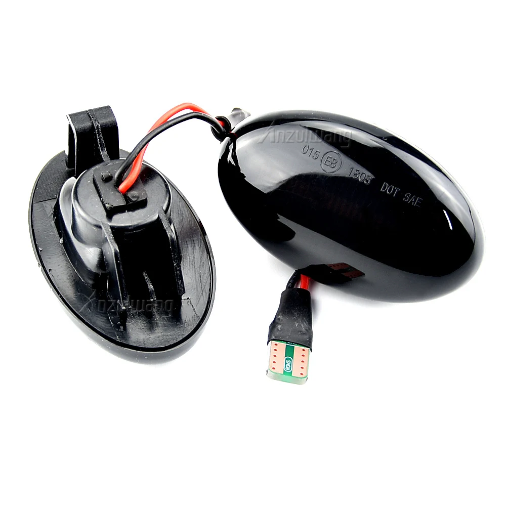 

2Pcs Dynamic LED Turn Signal Lights Side Marker Car Accessories Fit For Mercedes Benz A-Class W168 1997-2001