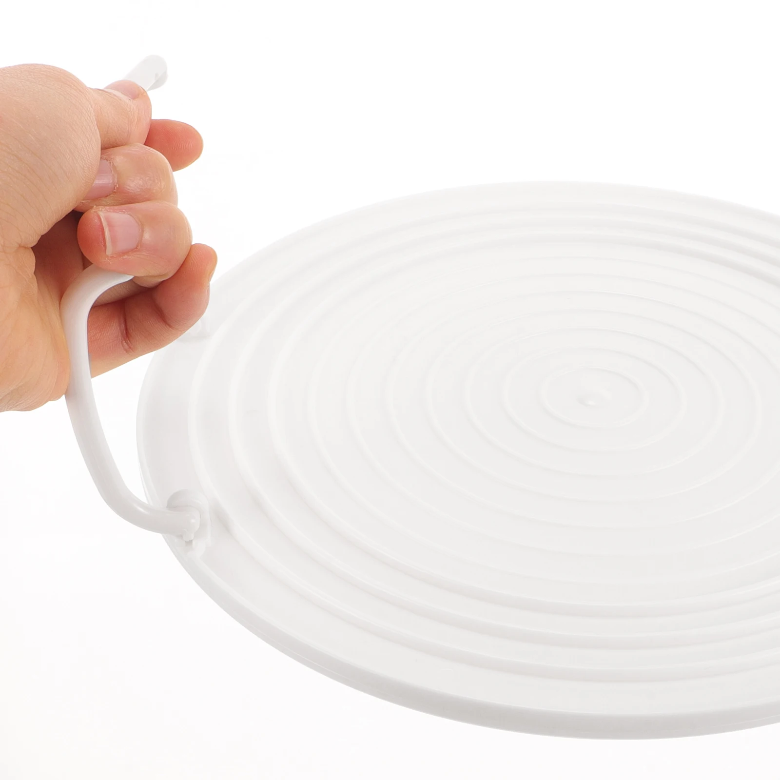 

2Pcs Microwave Tray Layered Food Rack Steaming Tray ABS Material Steaming Rack Practical Kitchen Barware