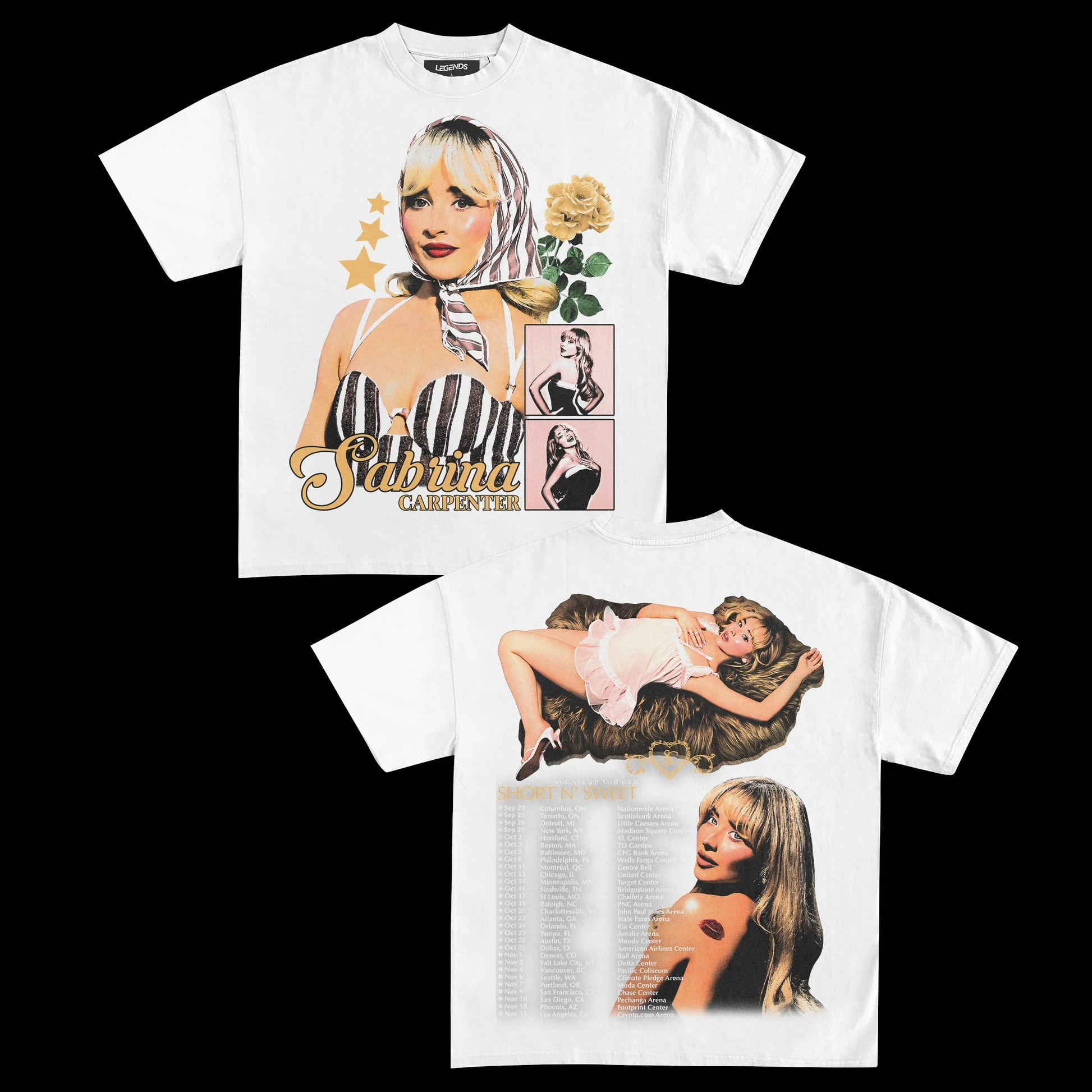 

Summer Women's Men's T-shirt Sabrina Carpenter Tee Short N' Sweet Vintage Heavyweight Top Oversized Y2k Short Sleeves Harajuku
