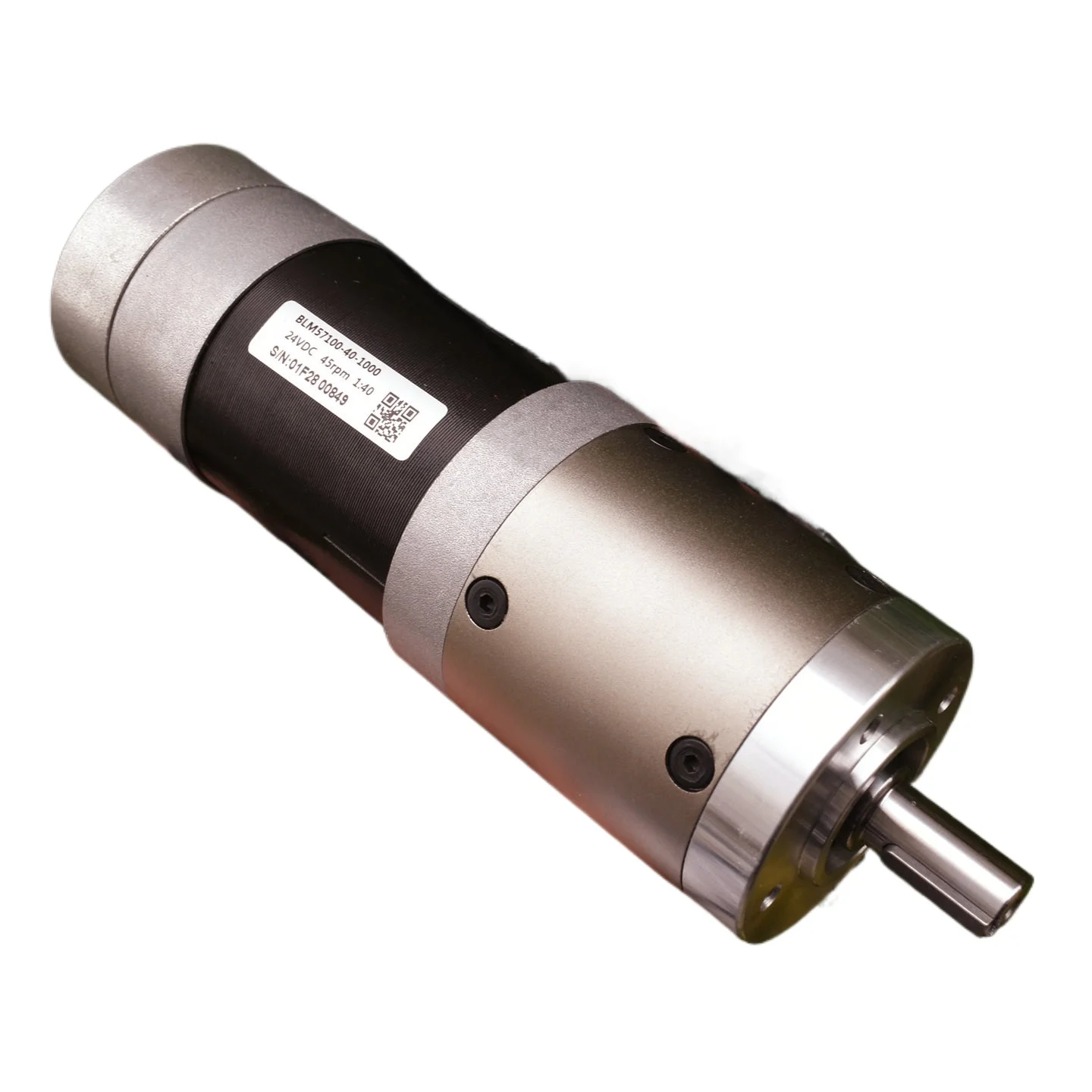 24V DC Brushless Servo Motor 1:40 Planetary Reducer 1000PPR Encoder 3-Phase Motor for Robot Arm Automation