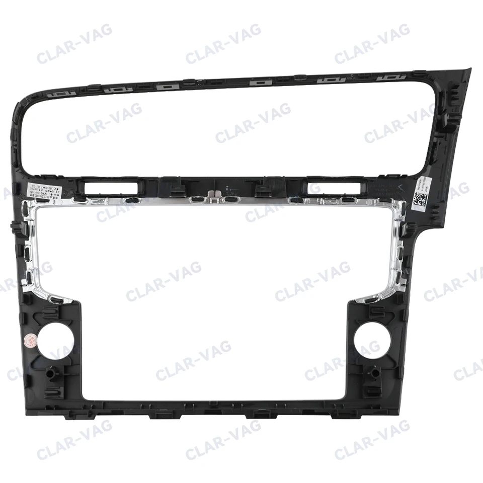 OEM 8 inch Piano Black Grid Pattern MIB Radio Frame Panel Plates Decorative Frame for VW Golf 7 7.5 MK7 MK7.5 Screen Panel