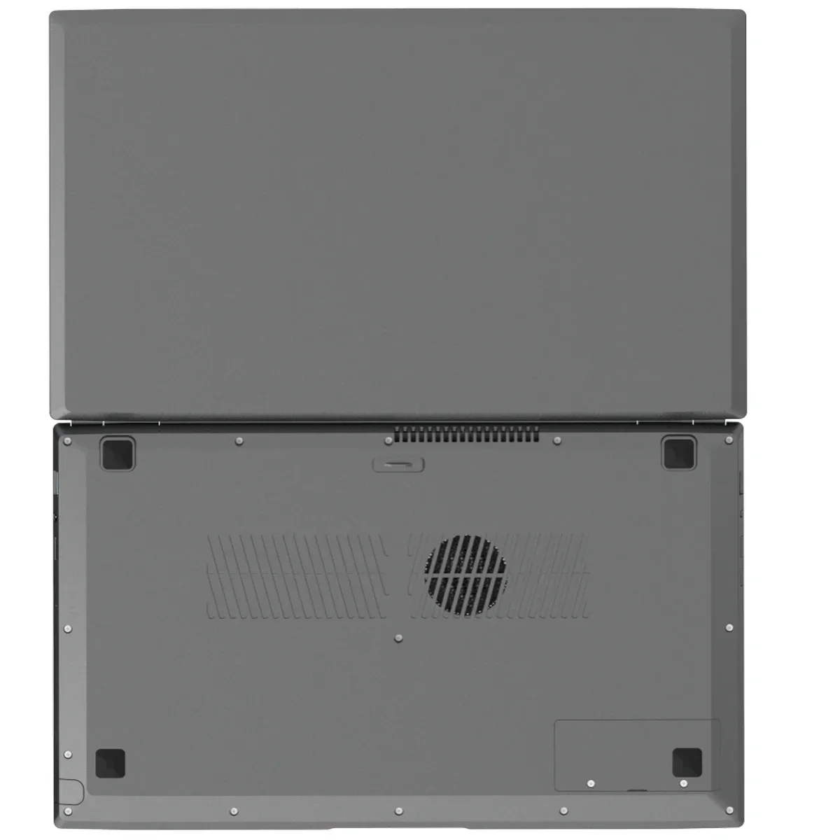 CARBAYTA Computadora portátil de pantalla dual de 15,6"+7", Intel N95 32GB/16GB DDR4 RAM, teclado retroiluminado RGB PC portátil con pantalla táctil de 7"