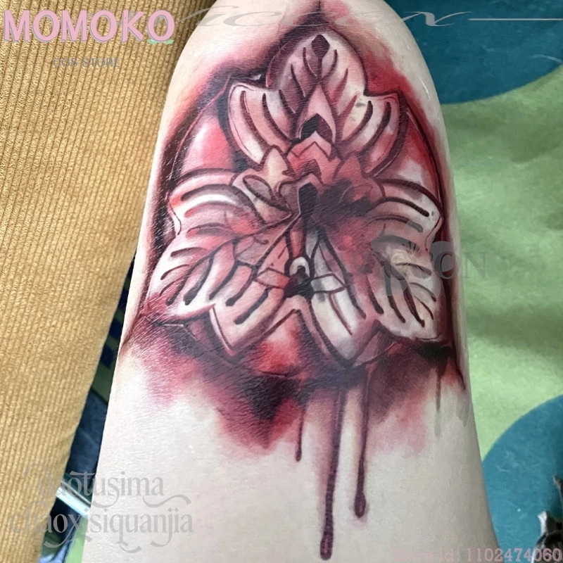 هالوين الرعب لعبة F تأثيري هينكو أنيمي وهمية وهمية الدم الوشم العلامة التجارية نمط 20 سنتيمتر X 22 سنتيمتر الدعائم MoMoKo كوس مخزن