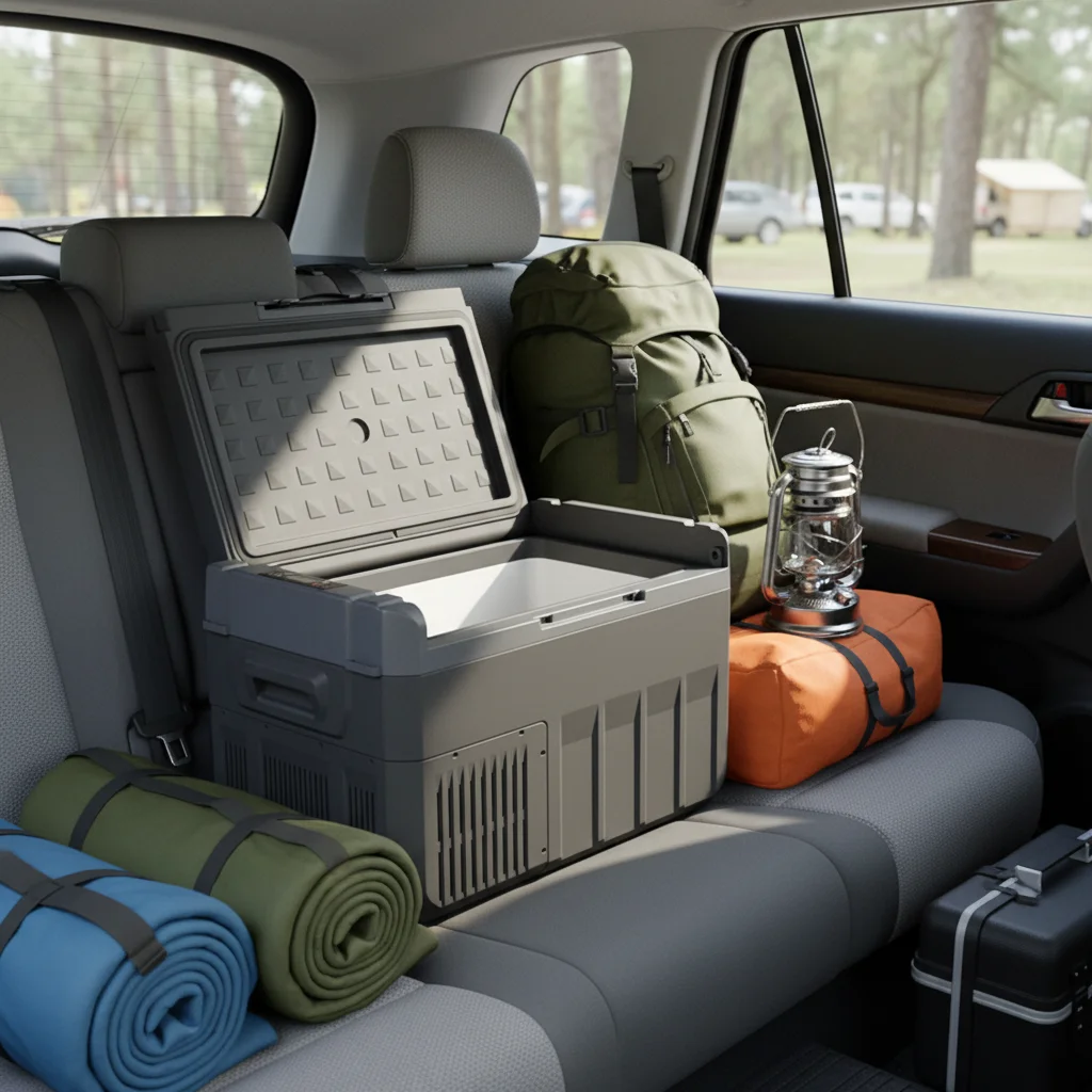 

TULX27.5L Compact Portable Car Cooler Factory Truck Compressor Freezer RefrigeratorCooling12V/24V/AC 100-240V-22C20C Temperature