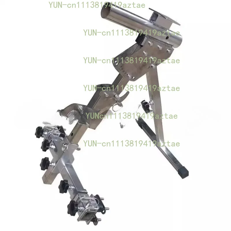 Quick Release Front Mount Connector Frame, Stainless Steel Link Bracket for Wheelchair Electric Front Drive Handbike Attachment