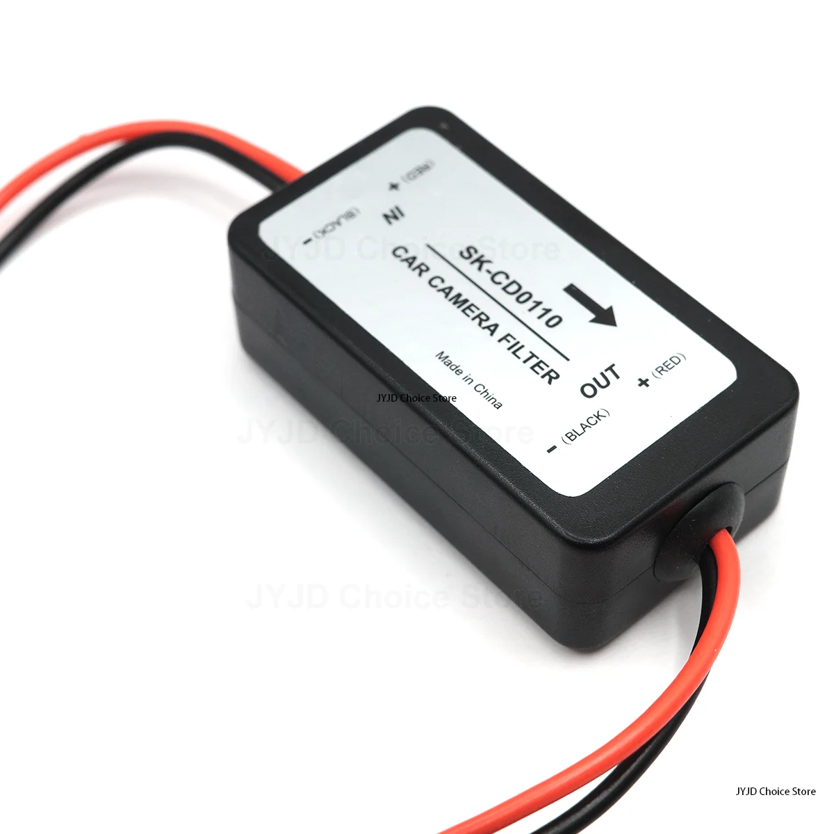 Rectifier DC 12V Power Car Rear View Camera Power Relay Capacitor Auto Car Camera Filter Relay Capacitor Filter Connector