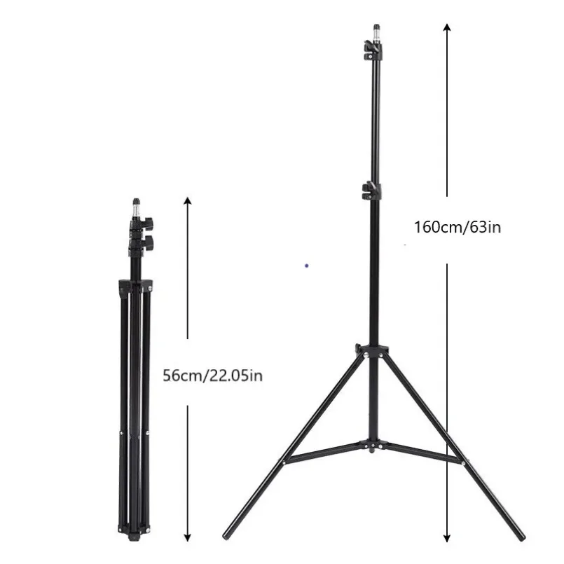 56cm-160cm Extendable Foldable Mobile Phone Stand Holder Live Tripod Video Recording Selfie Landing  Monpod For Phone Camera image 6