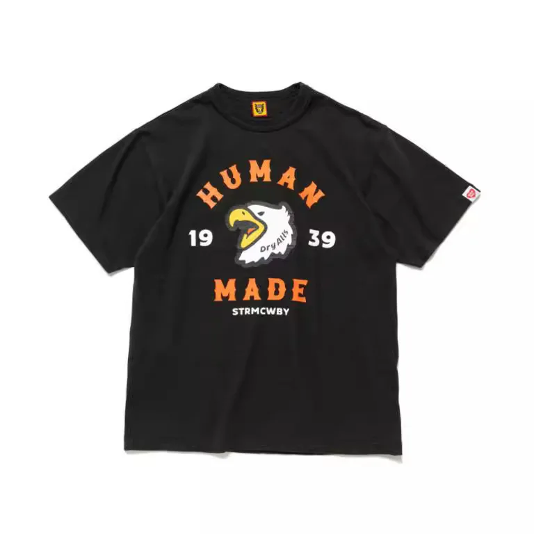 2026 New HUMAN MADE Love Printed T-shirt Japanese Trendy Brand High Quality Bamboo Cotton Men's and Women's Short Sleeves