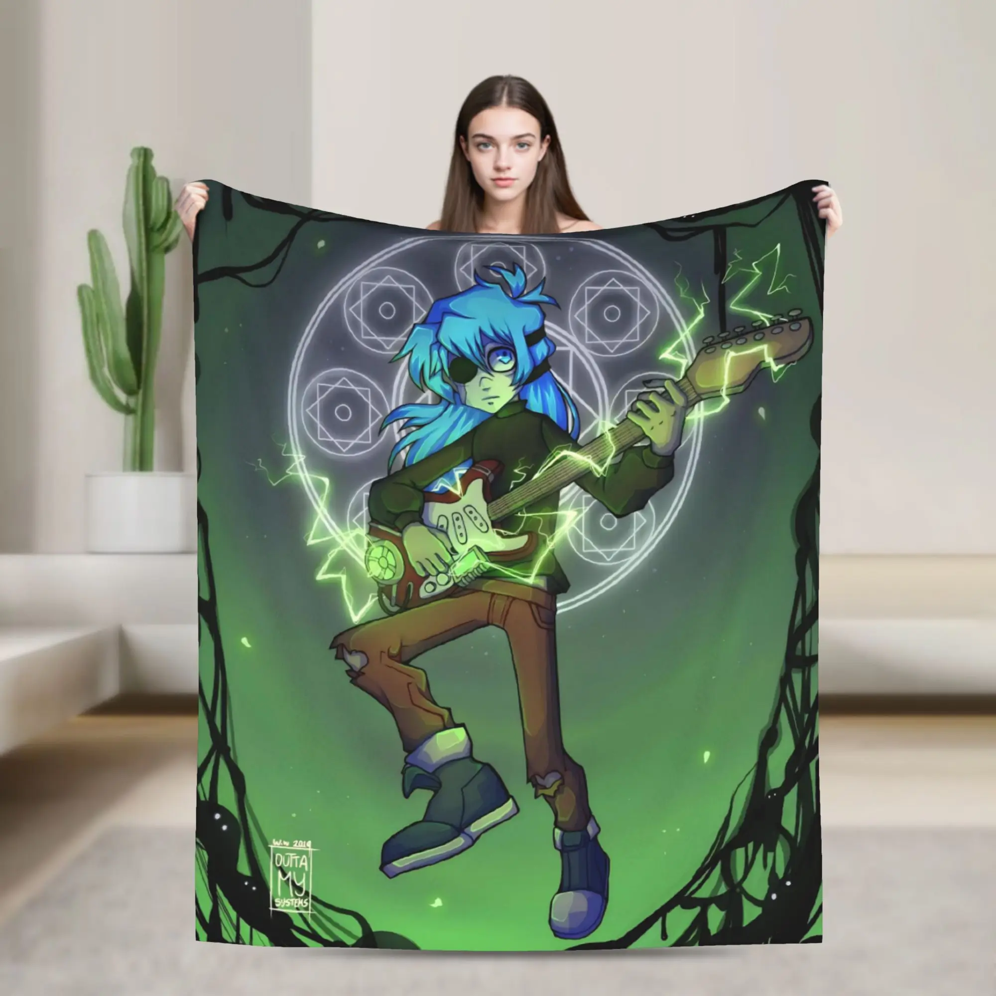 Funny  Sally Face Sal Fisher Indie Blankets Soft Fleece  Cozy Throw Blankets Machine Washable