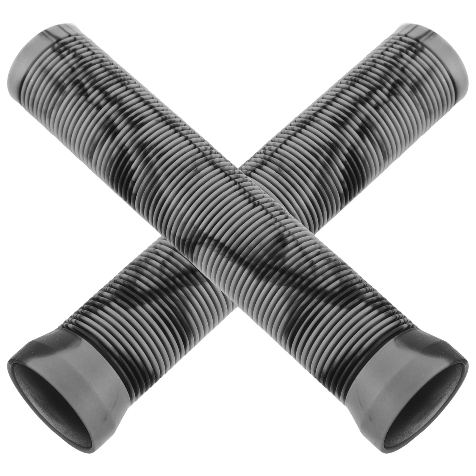 

Bicycle Handlebar Thickened Rubber Antislip Comfort Grips for Scooter Cycling Durable Extended Coverage for Fixed
