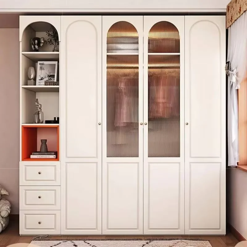 Nordic Drawers Wardrobe Modern Luxurious New Multifunction Storage Wardrobe Bedroom Organizers Armario Multiuso Home Furniture