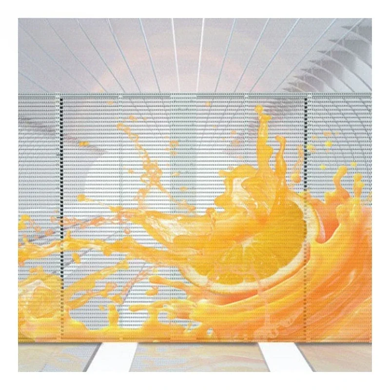 Self-adhesive 95% High Transparent LED Screen Film