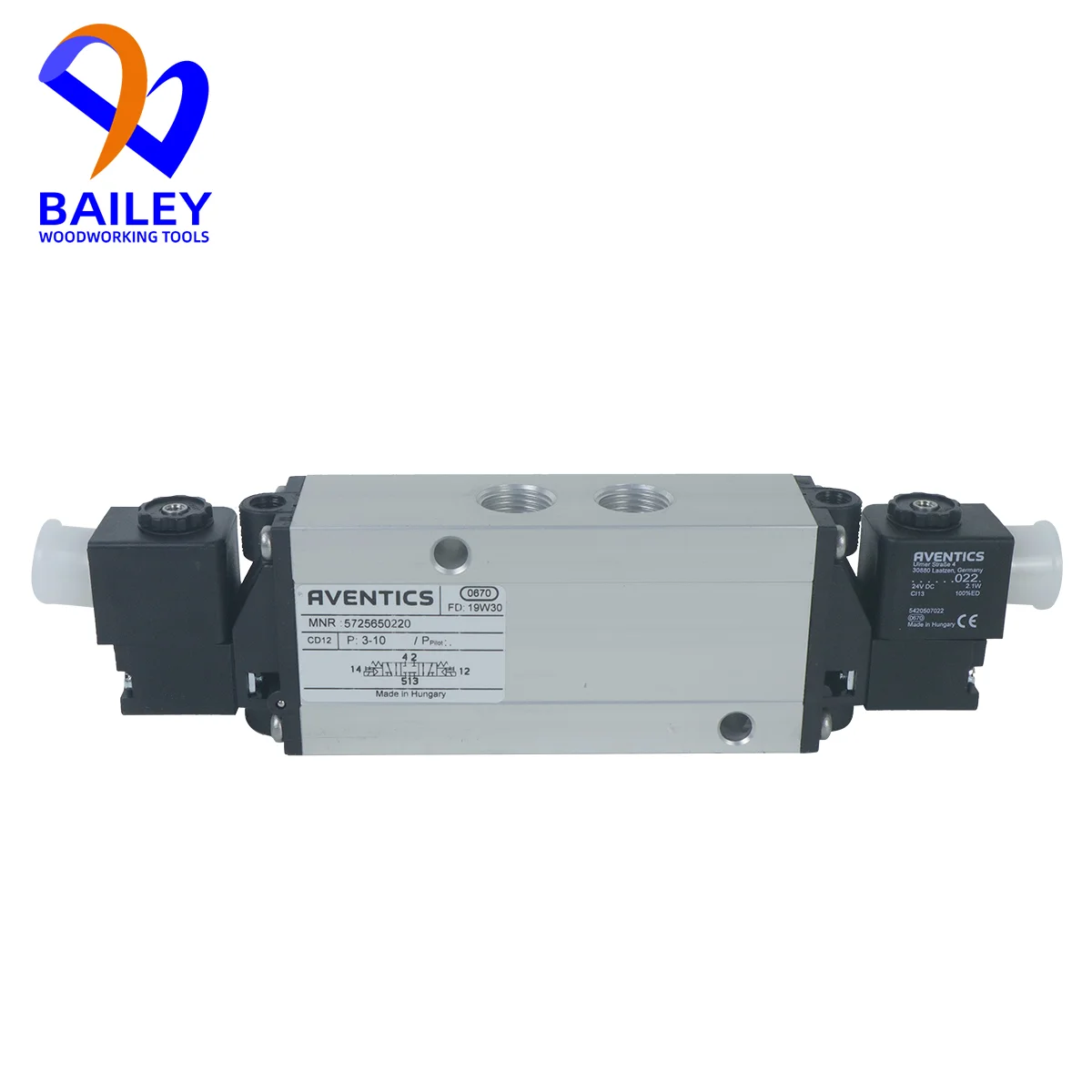 BAILEY 1PC 4-011-04-1486 Original Directional Valve Wegeventil 5/3-ELEK. CD12 G1/2 3-10BAR with Coil Series for Homag Machine