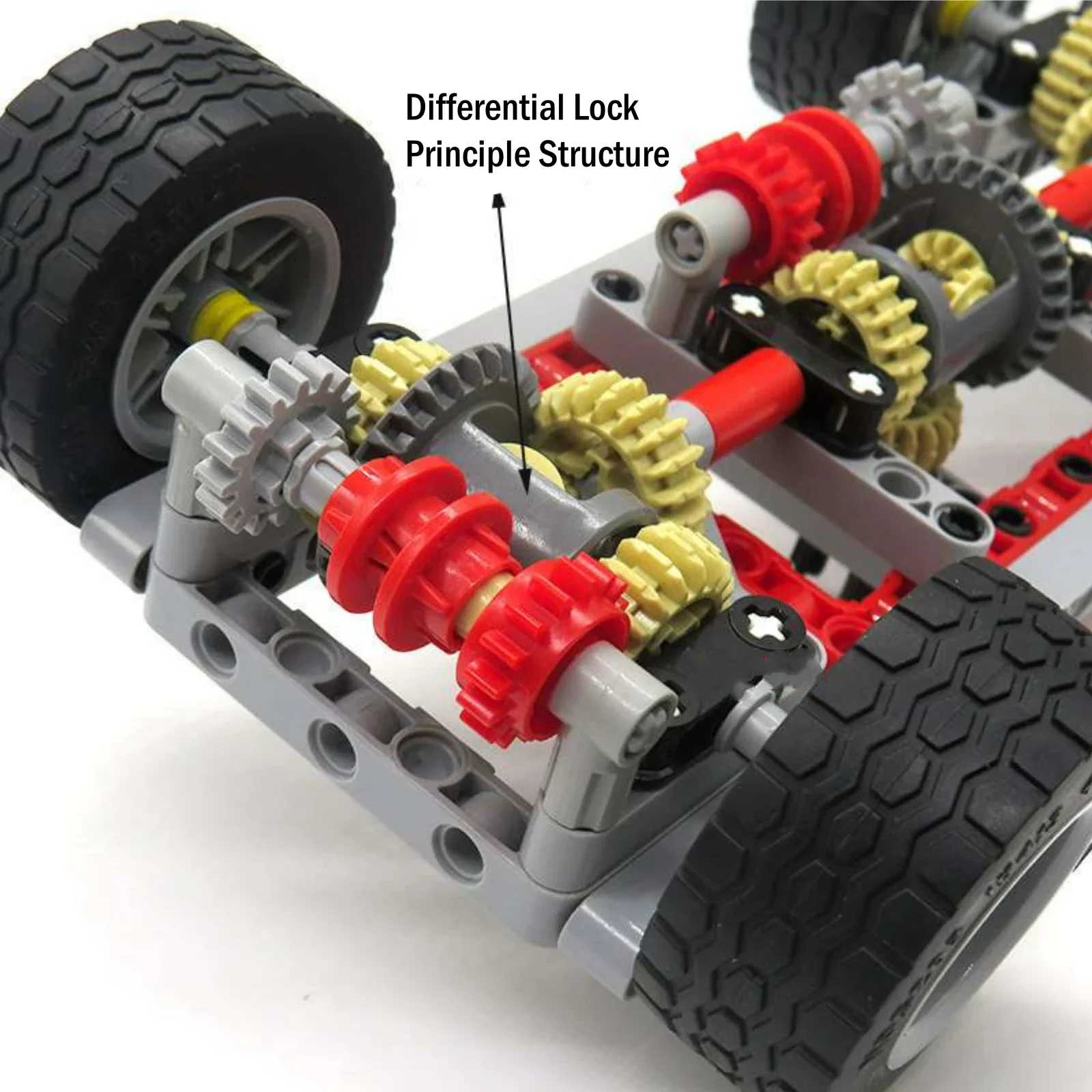 154 STKS Gemodificeerde Auto Chassis Bouwstenen Met 3 Differentieel Sloten Beschikbaar Power Functie Bluetooth M Motor APP Controle