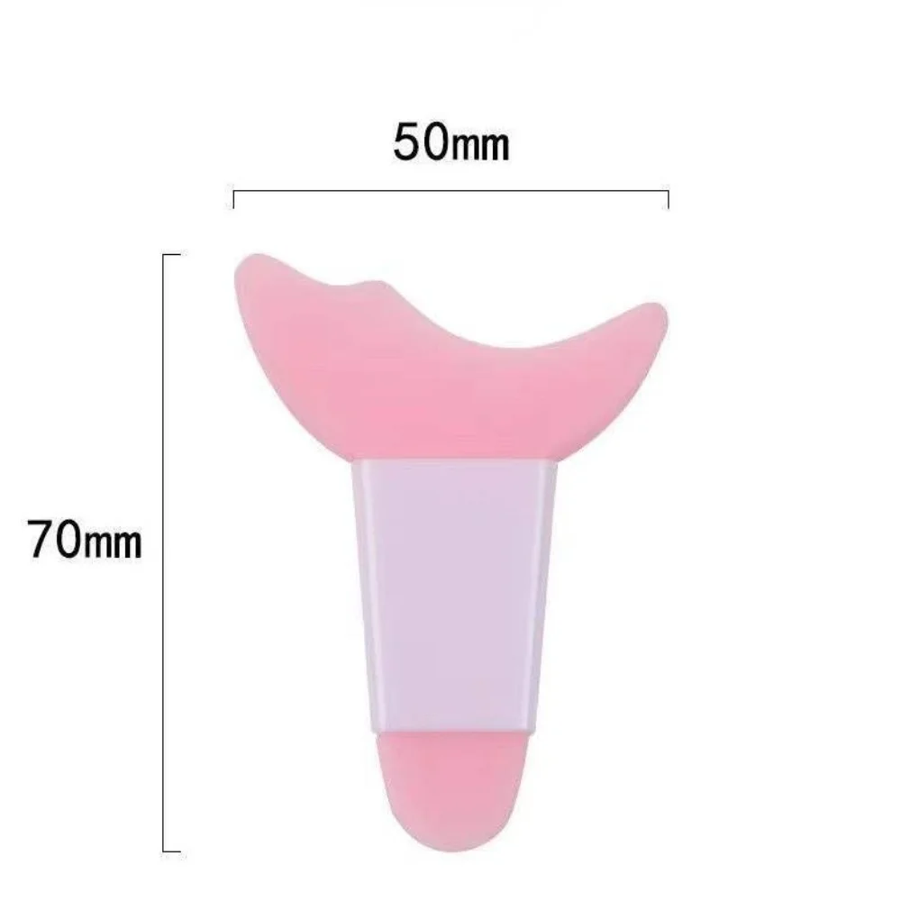 다기능 실리콘 뷰티 눈금자 실리콘 아이라이너, 눈금자 아이 메이크업 보조 아이라이너 도구, 속눈썹 페인트 립스틱, 1 개