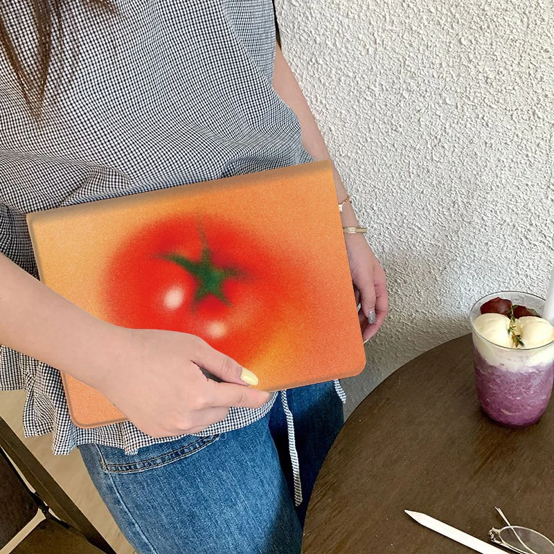 

INS tomato pattern TABLET CASE FOR iPad pro 10/11-Inch 2020/6th/7th /8th /Air 3rd/Air 4th/9th gen/Air 5th Gen 2022/Air 16