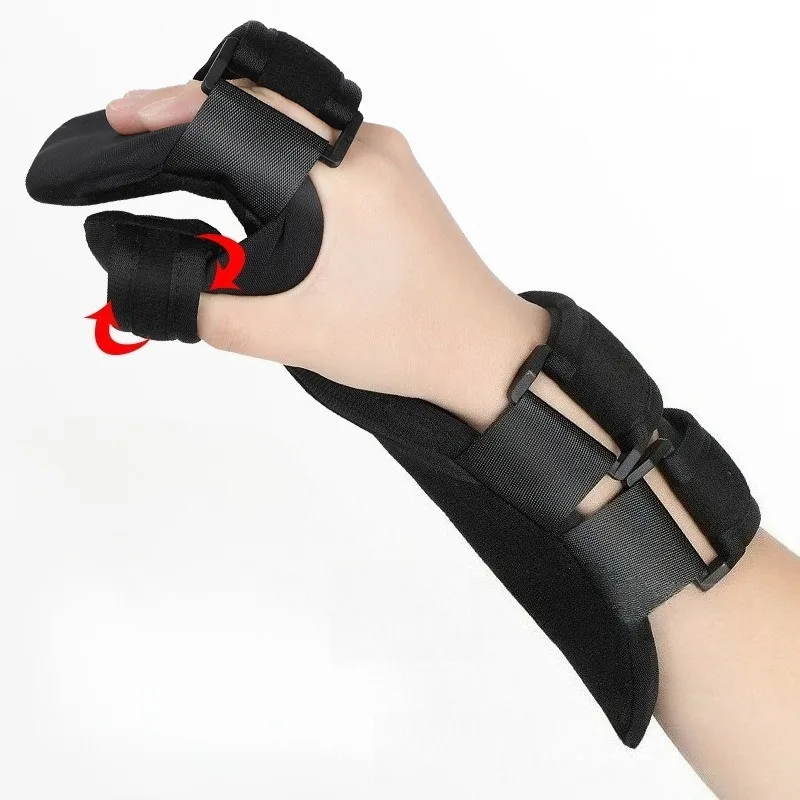 Attelle de fixation réglable pour l'avant-bras, confortable, respirante, stable, attelle de fixation pour poignet adulte, durable, fournitures de réadaptation