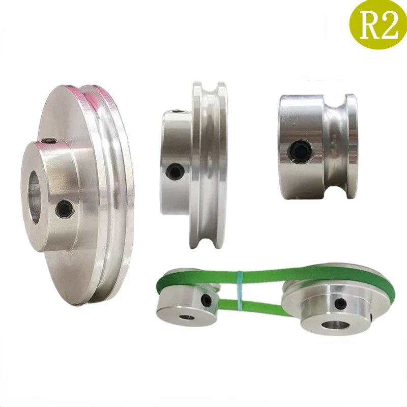 

Aluminum Alloy Single Sink Pulley R2u CNC Small Motor Pulley Motor Unpowered Spindle Pulley