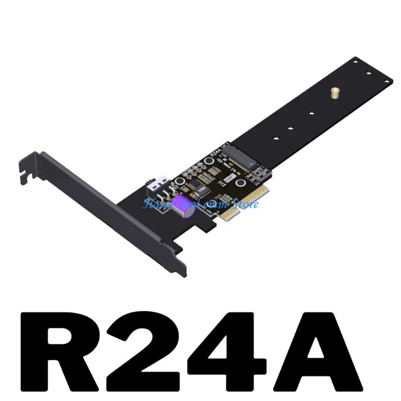 H37F Advanced M.2 Storage To PCIe 5.0X4 Extension Showcasing Reinforced Connection