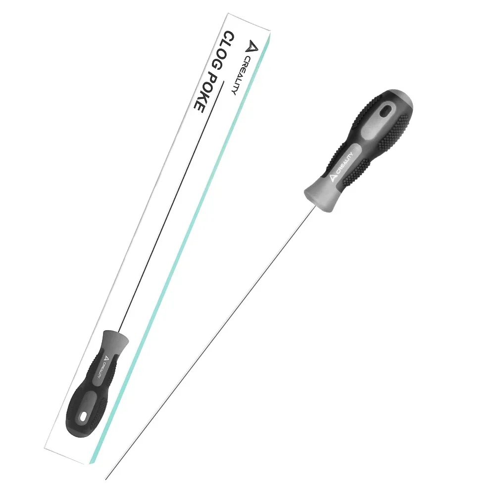 Creality Original Clog Poke Extended Design Soft Rubber Handle for All FDM 3D Printer Adjustment Tool 3d Printer Parts