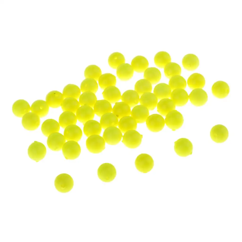 50x EVA Eye-catching Foam Ball Bean Fishing Area Applicable to