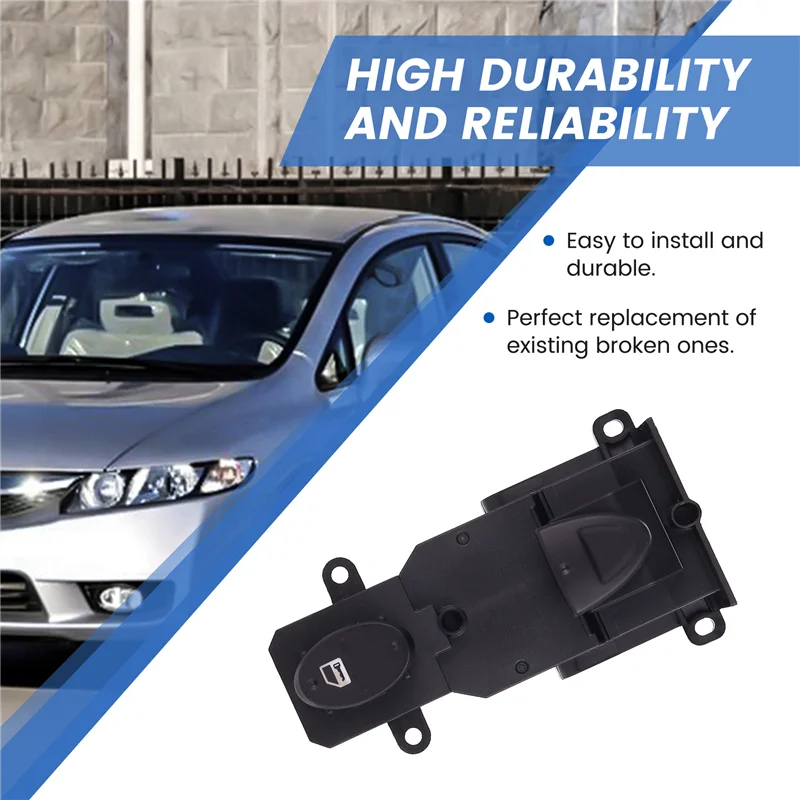 نافذة طاقة جديدة مفتاح واحد مناسب لهوندا سيفيك 2006-2011 الركاب الأمامي الأيمن 35760-SNA-A13 #5