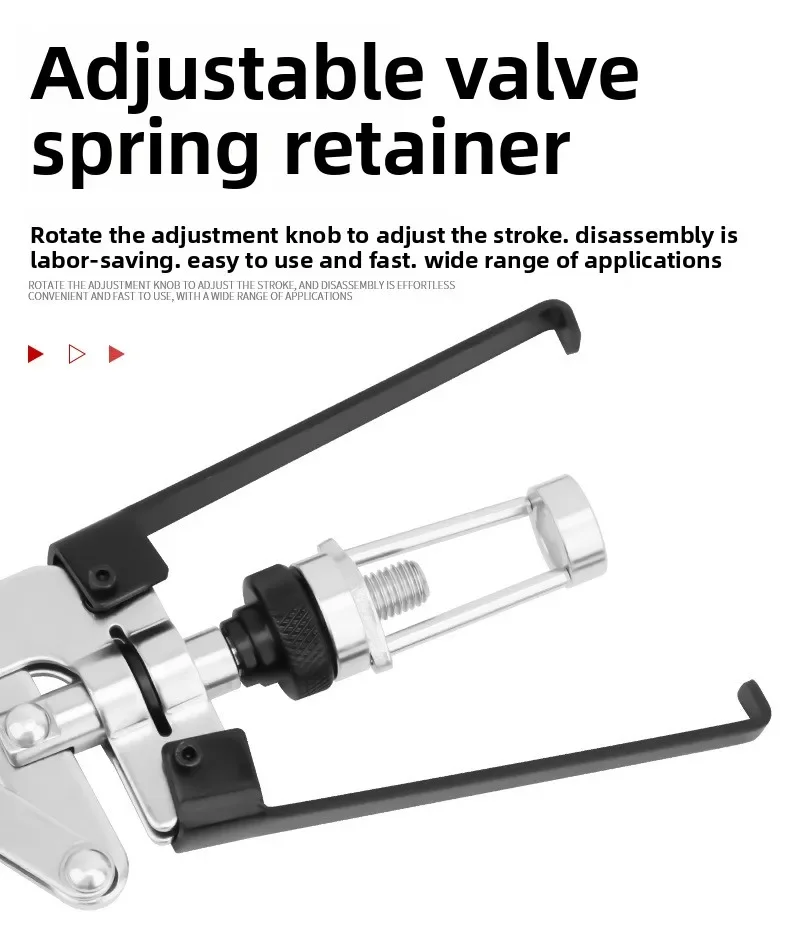 No Disassembly Push Down Valve Spring Puller, Valve Oil Seal Remover Installer, Automotive Engine Repair Tool
