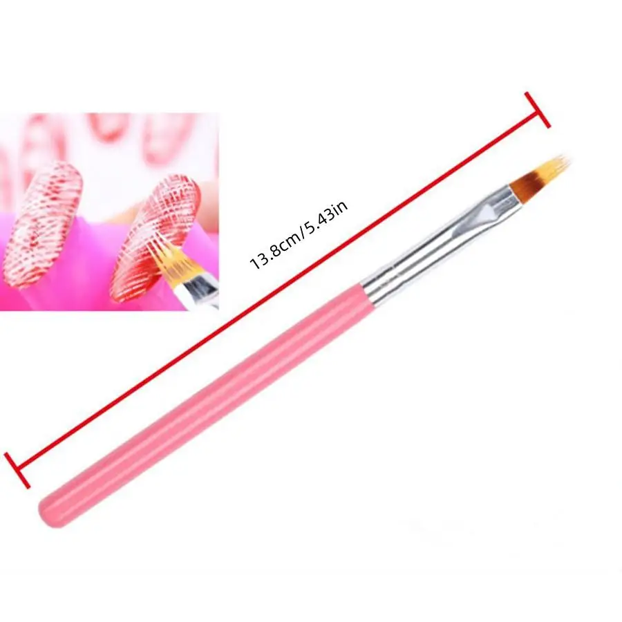 8Pcs Premium Nail Art Brush Set - UV Gel Gradient, Flower Drawing & Acrylic Painting Tools for Manicure