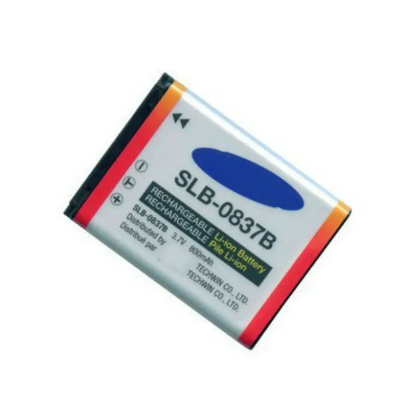 

SLB-0837B SLB-0837(B) SLB0837B Аккумулятор для камеры Samsung Digimax I6 PMP L50 L60 L80 i70 i70S L700 L700S L73 NV3 NV5 NV7