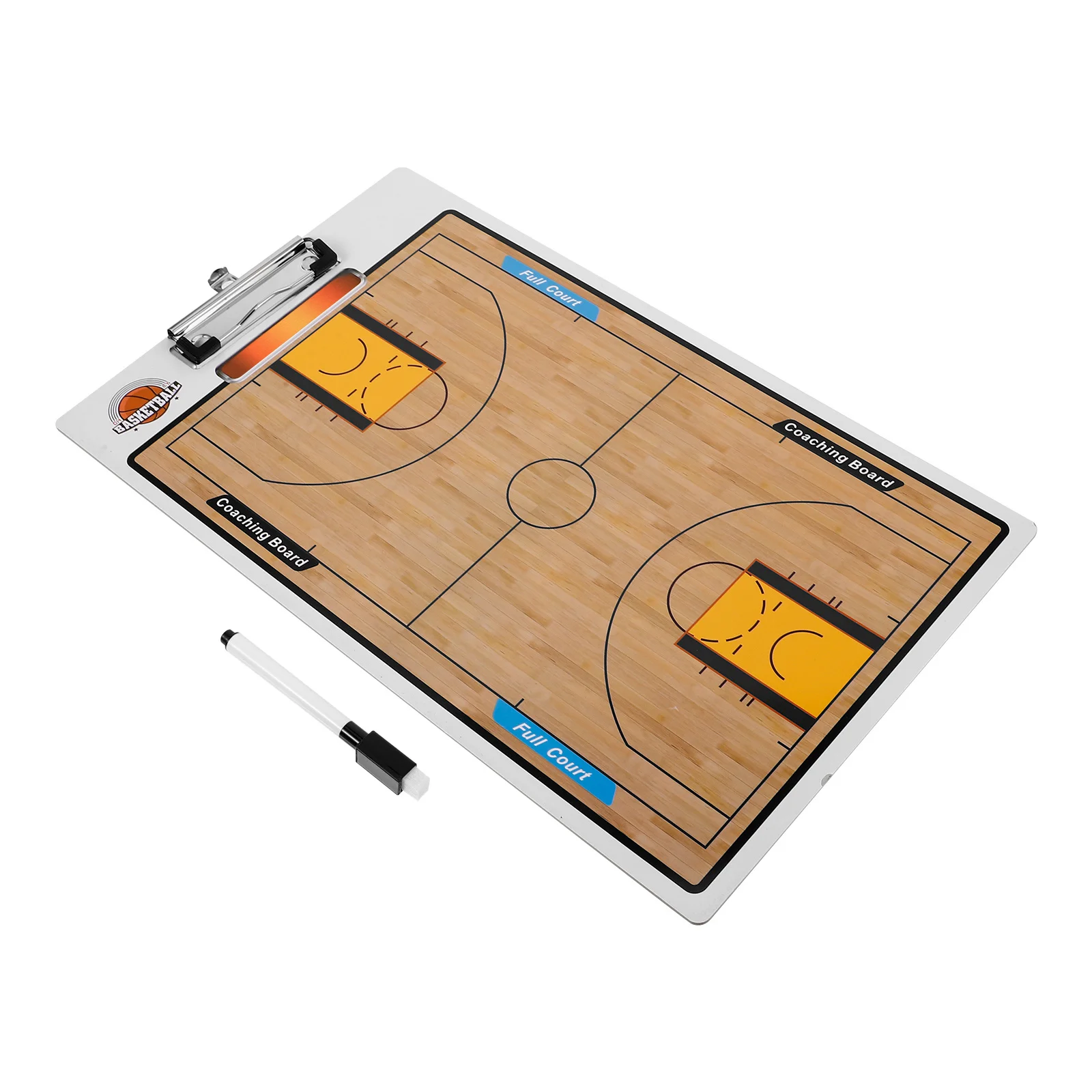 1 set 1 set tavola da allenamento per basket in PVC durevole leggero pieghevole impermeabile cancellabile a secco strumento di allenamento per partite di palline sportive
