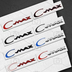 Car Metal Body For Ford C-MAX Logo ST Letter Decals Styling Badge Trunk Fender Emblems Sticker Accessories