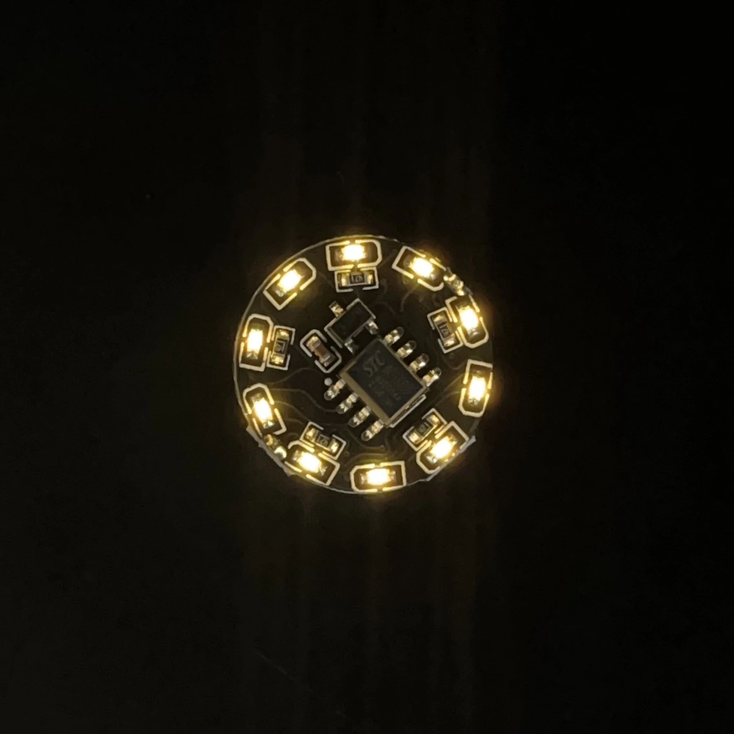  1x 16 Modi LED Magnetischer Lichtschalter Steuerung Flusslichter Drahtlose Lampe Spielzeug Robotermodell Magnetischer Induktionsschalter mit Batterie – Detail 10