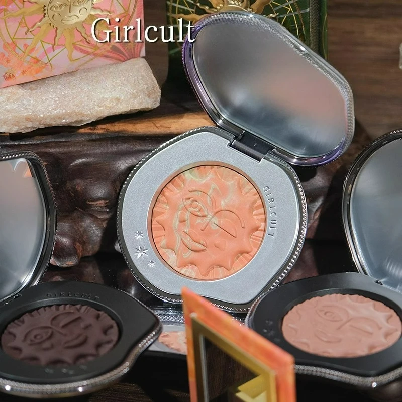 Girlcult Emotional Blush Highlight Expansion Color Nude Color Fine Matte Cold Extract Face Makeup Korean