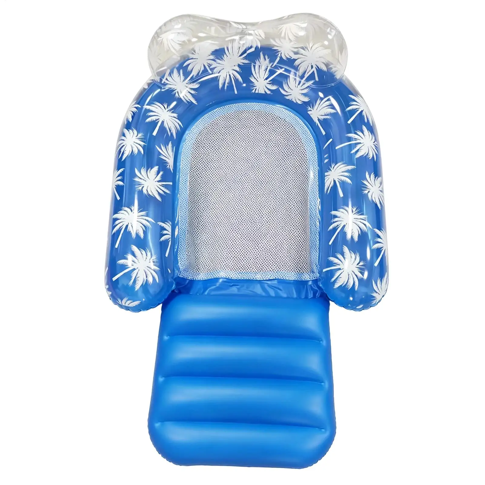 Pool Floats Water Lounger with Leg Rest Pool Raft for Beach Lake Sunbathing Garden Backyard Party River Outdoor