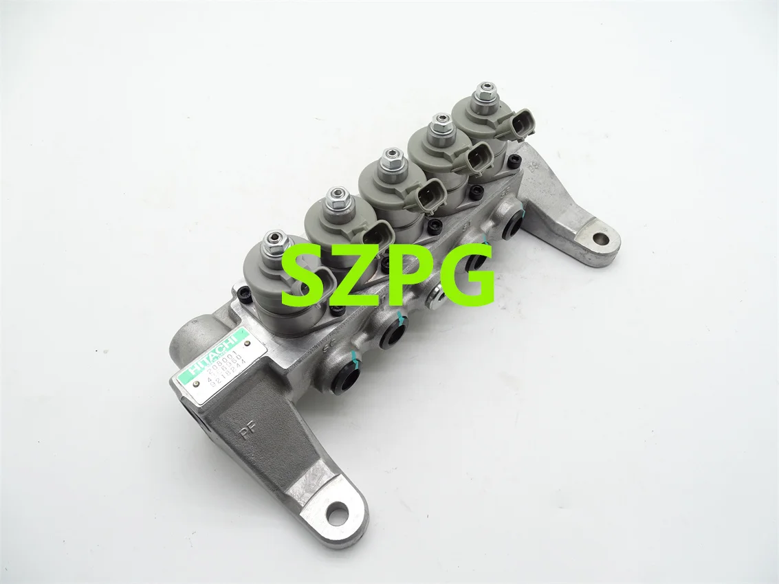 

Excavator Parts for Hitachi EX200-5 EX220-5 200LC Excavator Hydraulic Solenoid Valve Assembly 208001 4366960 9218244