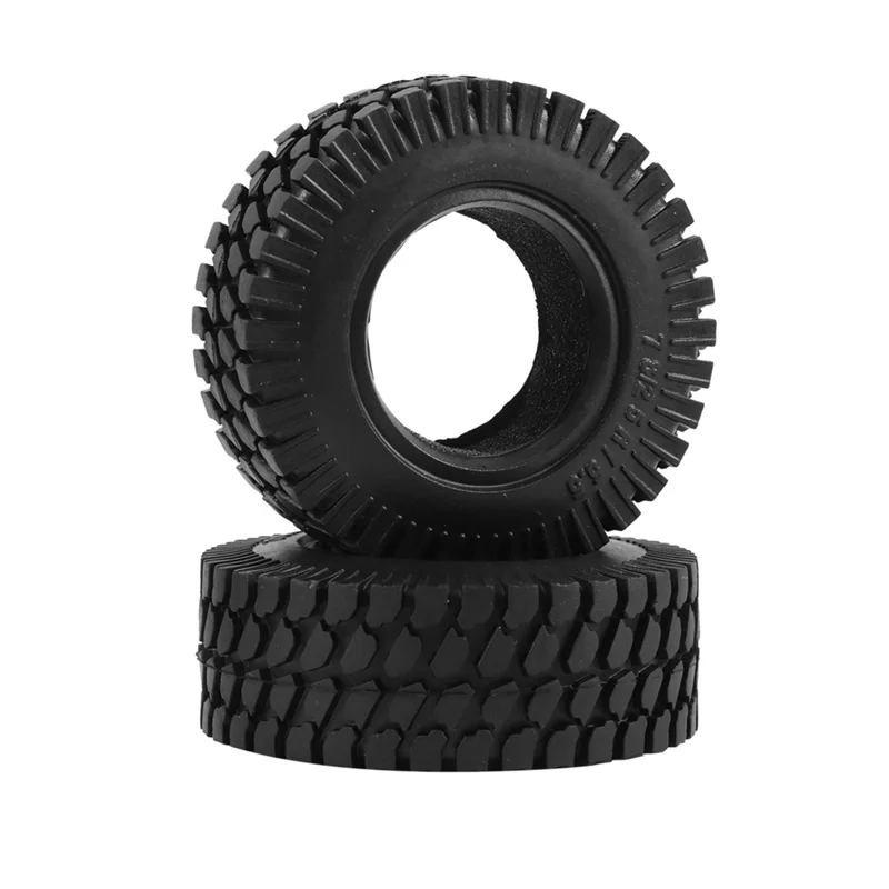 4 قطعة 75 مللي متر 1.55 بوصة المطاط عجلة الإطارات الإطارات ل محوري اليتي Jr 90069 D90 TF2 Tamiya CC01 CC02 LC70 MST جيمي RC الزاحف سيارة