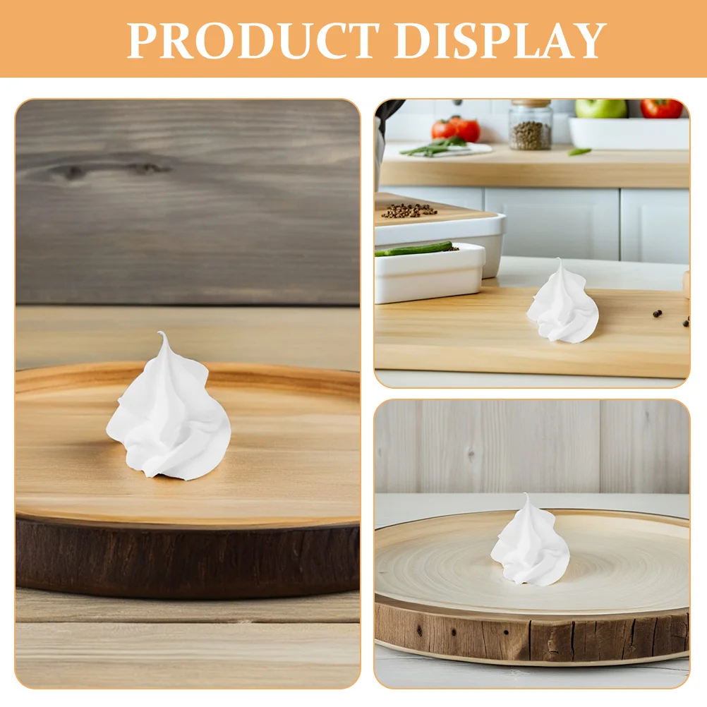 2 قطعة الجليد الاصطناعي كوب شاي باللبن مع قشة الديكور واقعية الحلوى الحلي Diy بها بنفسك الغذاء ديكور كريم الغراء اكسسوارات تقليد الجليد #5