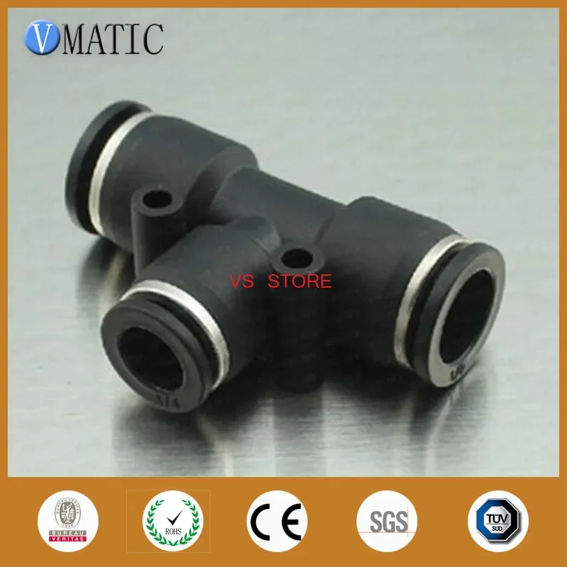 Free Shipping 5Pcs Three Direct Links Tee Joint Three Way Valve Tee Valve For AB Dispensing Machine And Ab Glue Dispensing Valve