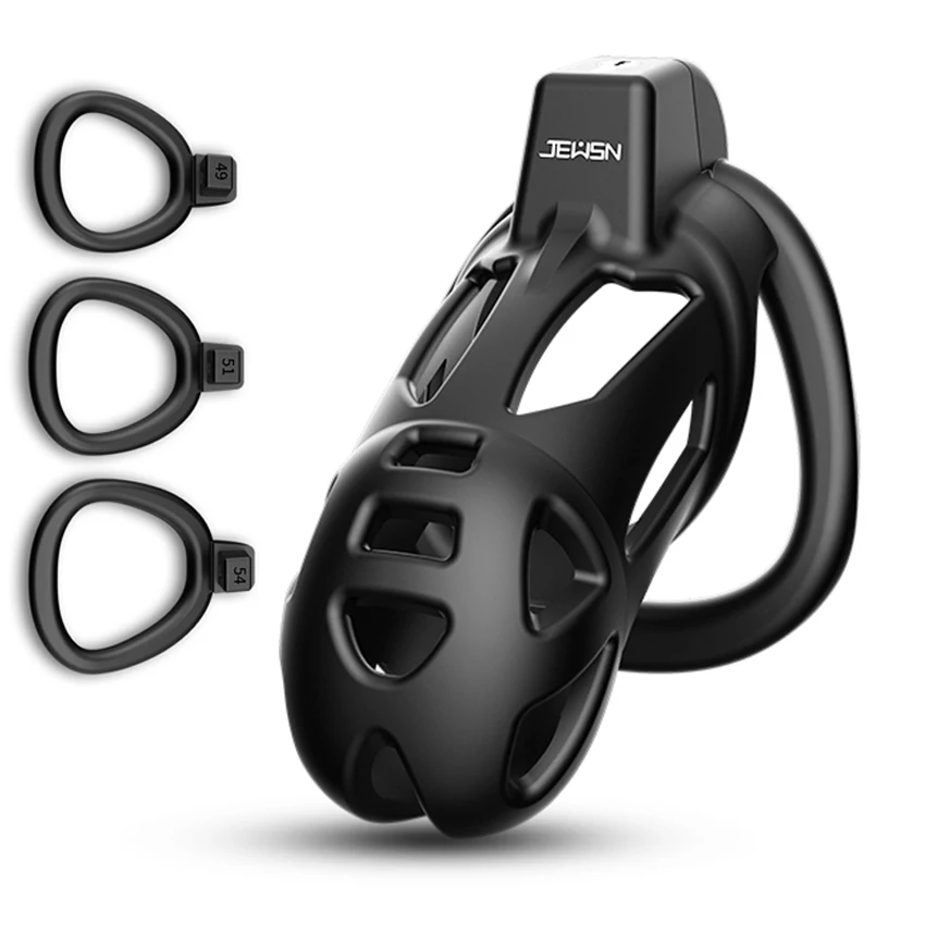 Male Chastity Cage Sex Toys Sissy Femboy beginner flat chastity cage belt Cock Cage Man Lock Penis Rings Men'S Adult Goods 18+