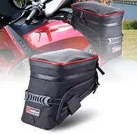 Nueva bolsa Universal para tanque de motocicleta, alforja para tanque de combustible y Gas, bolsa de montaje con correa de liberación rápida con correa reflectante fuerte