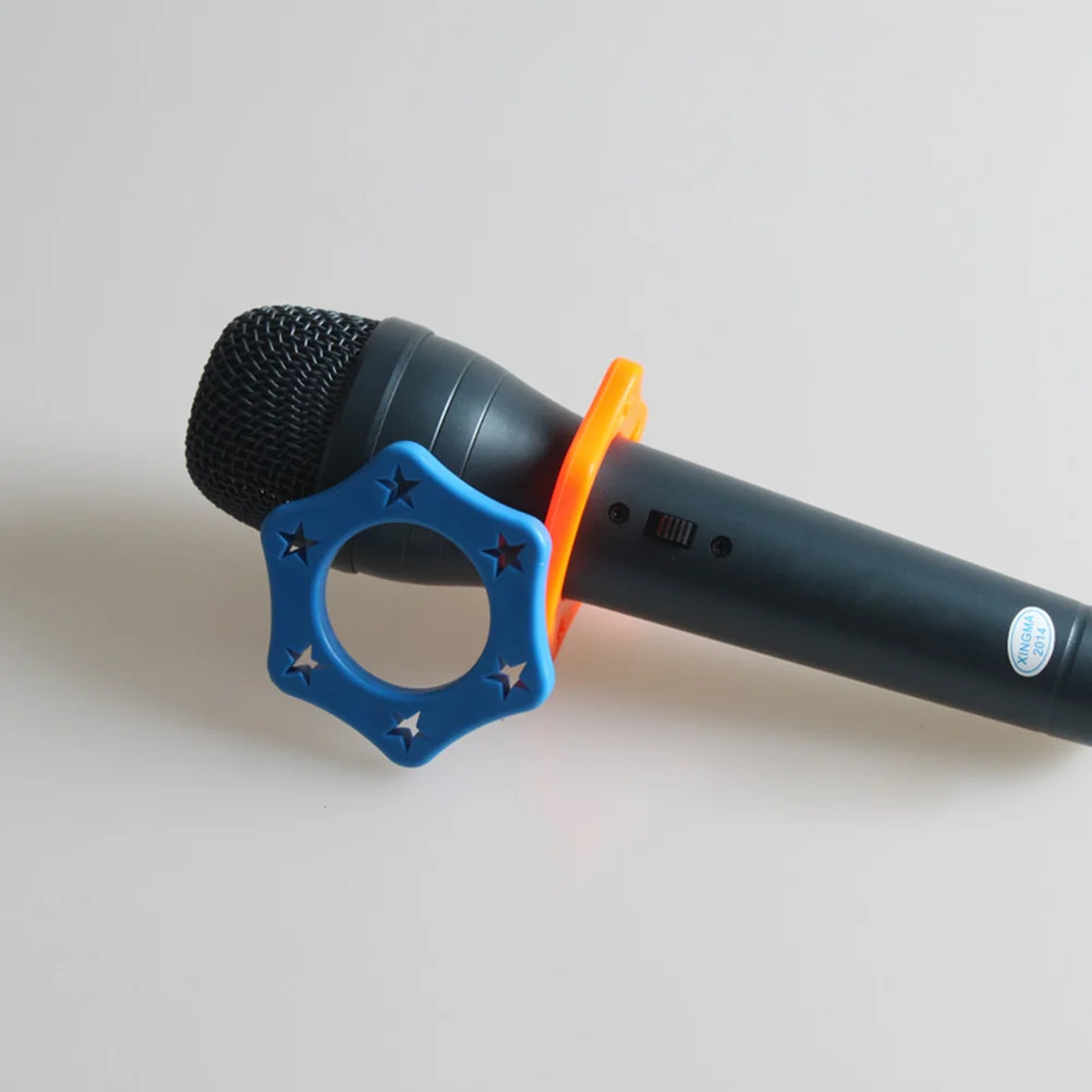 

5Pcs Anti Rings Rubber Wireless Microphone Protection Cover Handheld Anti-Slip Shockproof Microphone Rings Accessories