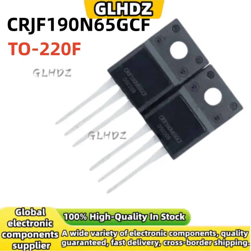10-30untis CRJF190N65GCF TO-220F MOS Field Effect Transistor In The Warehouse