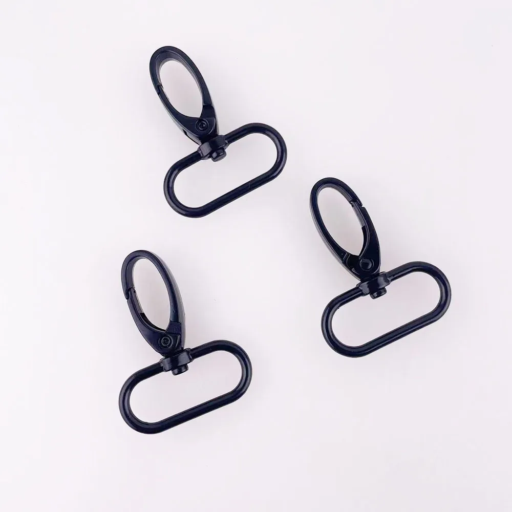 20Pcs 32mm 1 1/4 inch Swivel Lobster Clasp Buckles for Bag Strap Snap Hook Keychain Trigger Carabiner Clip Hardware Accessories